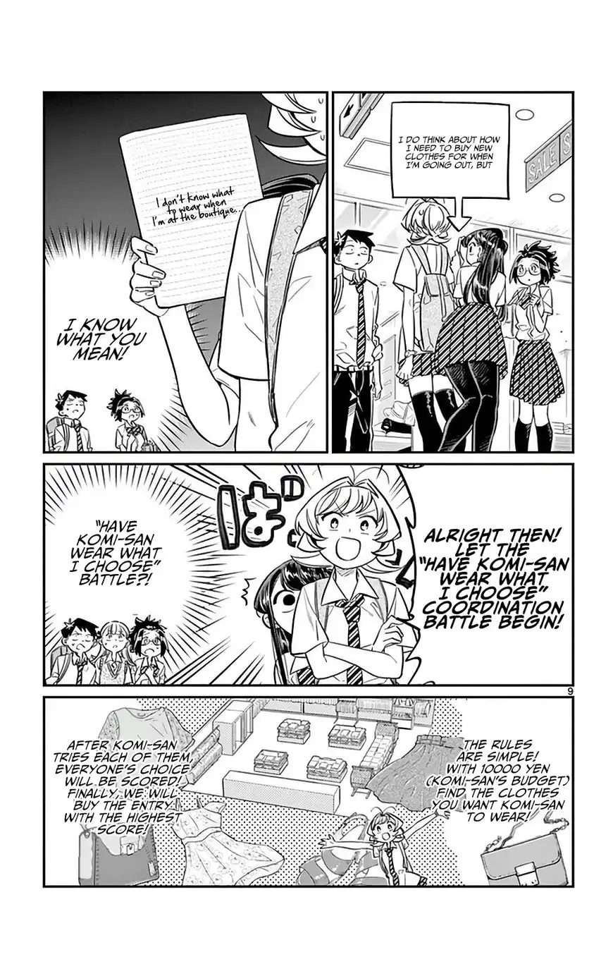 Komi-san wa Komyushou Desu Chapter 33 9